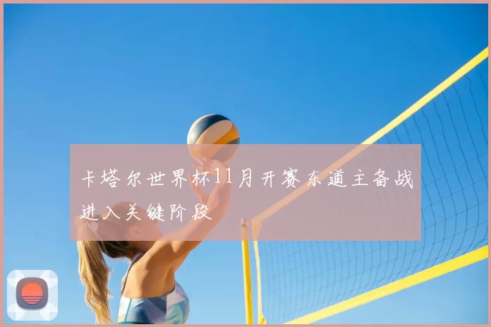 卡塔尔世界杯11月开赛东道主备战进入关键阶段